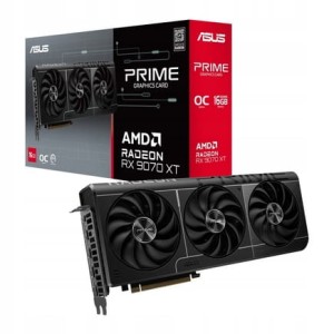 Radeon Asus RX 9070 XT PRIME OC 16GB GDDR6