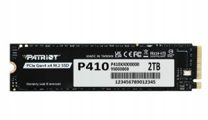 SSD Patriot P410 2TB M.2 PCIe Gen4 5000/4500MB/s