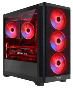 VIST Sistem PC Ryzen 7 7700, Ram 32GB, NVIDIA GeForce RTX 5060Ti, SSD 2TB M.2, WiFi6, BT, Windows 11 Pro preinstalat