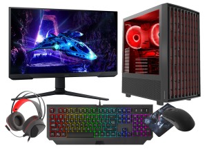 VIST Breeze Sistem PC Ryzen 7 8700F, Ram 32GB, NVIDIA GeFroce RTX 5070, SSD 1TB M.2, WIFI, LCD 24 180Hz, Windows 11 Pro preinstalat