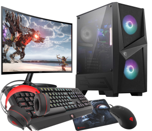 VIST Sistem PC Ryzen 5 3600, Ram 16GB, NVIDIA GeForce RTX 3050, SSD 1TB M.2, WIFI, LCD 24, Windows 11 Pro preinstalat