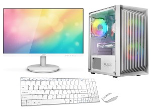 VIST Sistem PC Core I5 12400F, Ram 16GB, RTX 3050, SSD 1TB M.2, WIFI, LCD 24, Windows 11 Pro preinstalat