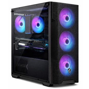 VIST Sistem PC PBMSI Core i5-14400F, RAM 32GB, NVIDIA GeForce 5060, SSD 1TB M.2, Windows 11 Pro preinstalat