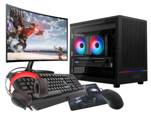 VIST M4M Sistem PC ARGB Ryzen 7 5700X, Ram 32GB, NVIDIA GeForce RTX 5060, SSD 1TB M.2, WIFI, LCD 27, Windows 11 Pro preinstalat