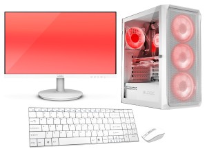 VIST Sistem PC Core I5 12400F, Ram 32GB, RTX 3050, SSD 1TB M.2, WIFI, LCD 24, Windows 11 Pro preinstalat